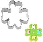 WESTMARK Ausstechform Ausstechform Kleeblatt 6 cm &ndash; 6 St&uuml;ck, Edelstahl, pr&auml;zise &