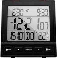 Mebus Wecker Mebus 25581 Wecker Schwarz Alarmzeiten 2 2 Timerzeiten