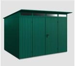 H&ouml;rmann Ecostar Ger&auml;tehaus Metall-Ger&auml;tehaus Trend mit Pultdach Typ 3,...
