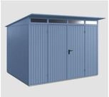H&ouml;rmann Ecostar Ger&auml;tehaus Metall-Ger&auml;tehaus Trend mit Pultdach Typ 3, 2-fl&uuml;glige