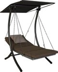 Angerer Freizeitm&ouml;bel Hollywoodschaukel Luxus Smart olive, 1-Sitzer,...