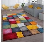 Paco Home Teppich Smaragd 753, rechteckig, H&ouml;he: 13 mm, Kurzflor, 3D-Design, mit