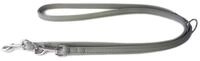 Das Lederband Hundeleine Hunde F&uuml;hrleine Amsterdam grey/grey