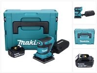 Makita Akku-Schwingschleifer DBO 480 F1J Akku Schwingschleifer 18 V 112 x 102...