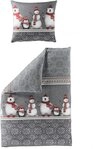 BIERBAUM Bettw&auml;sche Wichtel, Biber, 2 teilig, 100 % Baumwolle, Biber,