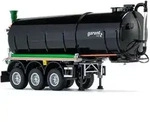 Wiking Modelltraktor WIKING Kotte Tanksattelauflieger garant TSA 30.000 schwarz,