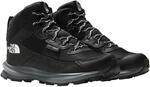Wanderschuh THE NORTH FACE "Y FASTPACK HIKER MID WP", Jungen, Gr. 32, schwarz (tnf
