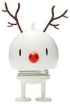 HOPTIMIST Dekofigur Bumble M white Reindeer 14cm