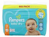 Pampers Windeln Pampers baby-dry Windeln Größe 3 (6-10 kg) Big Pack 80 Stück