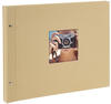 Goldbuch Fotoalbum Schraubalbum 28606 Bella Vista 39x31cm beige