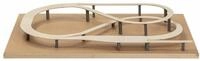 NOCH Modelleisenbahn-Spielunterlage Kompakter easy TRACK Trassenbausatz...