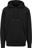 BOSS ORANGE Kapuzensweatshirt Wefadehoody (1-tlg) mit Overlocknähten, schwarz