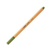 STABILO Fineliner Fineliner - STABILO point 88 - Einzelstift - moosgr&uuml;n