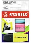 STABILO Marker STABILO Marker BOSS MINI gelb, blau, pink 3er Set
