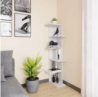 Vicco Eckregal Tera, Wei&szlig;, 37 x 140.1 cm, 1-tlg.