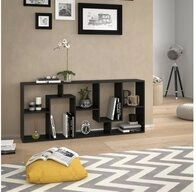Vicco Raumteiler Noa, Schwarz, 160.6 x 67 cm, 1-tlg., Freistehend