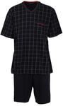 Schlafanzug G&Ouml;TZBURG "Pyjama", Herren, Gr. XXL, blau, Obermaterial: 100% Baumwolle