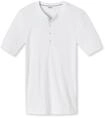T-Shirt SCHIESSER REVIVAL "T-Shirt 1er Pack", Herren, Gr. L, wei&szlig;, Obermaterial: