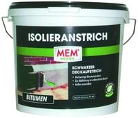 MEM Bauchemie Dichtstoff MEM Isolieranstrich L&ouml;semittelfrei 5 Ltr.