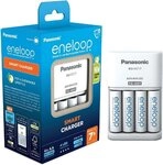 eneloop Ladeger&auml;t mit 4x AA Akkus 2000 mAh &ndash; NiMH Ladeger&auml;t Set