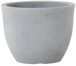 Siena Garden Pflanzk&uuml;bel Pflanzgef&auml;&szlig; BRISTOL 45 stein-grau &Oslash; 45 x 34,5 cm