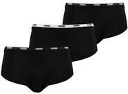PUMA BODYWEAR Panty Mini Shorts Comfort Cotton Stretch (Set) Webgummibund, Logo