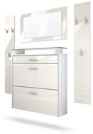 Vladon Garderoben-Set Malea, (Garderobenset bestehend aus 1 H&auml;ngeschuhschrank,...