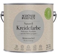 SCH&Ouml;NER WOHNEN FARBE Wandfarbe Sch&ouml;ner Wohnen Naturell Kreidefarbe 2,5 Ltr.