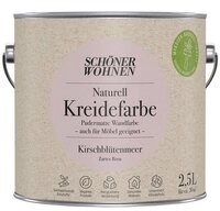 SCH&Ouml;NER WOHNEN FARBE Wandfarbe Sch&ouml;ner Wohnen Naturell Kreidefarbe 2,5 Ltr.