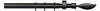 Gardinenstange Argos, Liedeco, Ø 20 mm, 1-läufig, ausziehbar, verschraubt