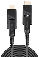 Lindy 38326 HDMI-Kabel 100 m HDMI Typ D (Mikrofon) Schwarz HDMI-Kabel