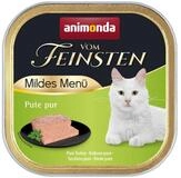 Animonda vom Feinsten Mildes Menue mit Pute pur 100 g - 32 St&uuml;ck, Nassfutter...