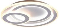 TRIO Leuchten LED Deckenleuchte leuchtstark mit 9.000 Lumen &Oslash; 51cm, Dimmfunktion,