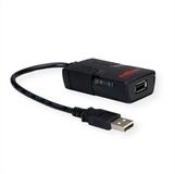 ROLINE Opto Bridge USB-USB Computer-Adapter USB 2.0 Typ A M&auml;nnlich (Stecker)...