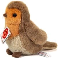 Teddy Hermann&reg; Kuscheltier Rotkehlchen stehend braun/orange, 15 cm, zum Teil...