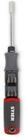 Stier Bit-Set STIER Schraubendreher mit Bit-Magazin 13-teilig Magnetaufnahme...