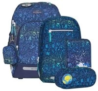 Beckmann Schulrucksack Active Air (6tlg., inkl. Sportrucksack, Federmappe,