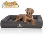 Knuffelwuff Tierbett Hundebett Yukon, Orthop&auml;disch grau 105 cm x 155 cm