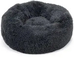 Beeztees Tierbett Hundebett Yali Pl&uuml;sch grau grau 70 cm x 70 cm