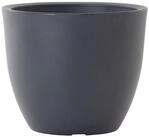 Siena Garden Pflanzk&uuml;bel Pflanzgef&auml;&szlig; BRISTOL 60 anthrazit &Oslash; 60 x 46 cm