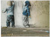 Wall-Art Poster Graffiti Bilder Boys drawing, Menschen (1 St), Poster ohne