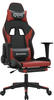 vidaXL Gaming-Stuhl mit Fußstütze Kunstleder (3143699-3143710)...