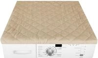 Bestlivings Waschmaschinenbezug 60x60cm aus Baumwolle/Polyester, mit Gummizug,