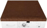 Bestlivings Waschmaschinenbezug 60x60cm aus Baumwolle/Polyester, mit Gummizug,