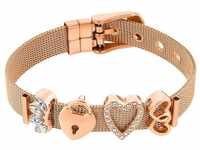 Heideman Armband Mesh Armband poliert (Armband, inkl. Geschenkverpackung),...