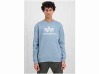 Alpha Industries Sweatshirt Basic Sweater, grau