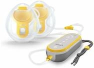MEDELA Elektrische Doppelmilchpumpe FREESTYLE freih&auml;ndig tragbar besonders...