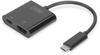 Digitus DIGITUS USB Type C zu HDMI Adapter 4K/60Hz + USB C PD schwarz...