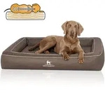 Knuffelwuff Tierbett Hundebett Montego, Orthop&auml;disch braun 125 cm x 155 cm