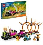 LEGO&reg; City Stunttruck mit Feuerreifen-Challenge 60357 Konstruktions-Spielset